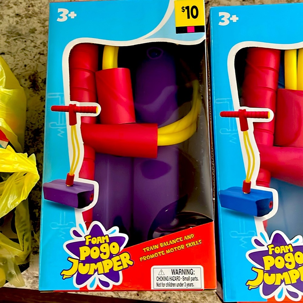 Brand new foam pogo jumper